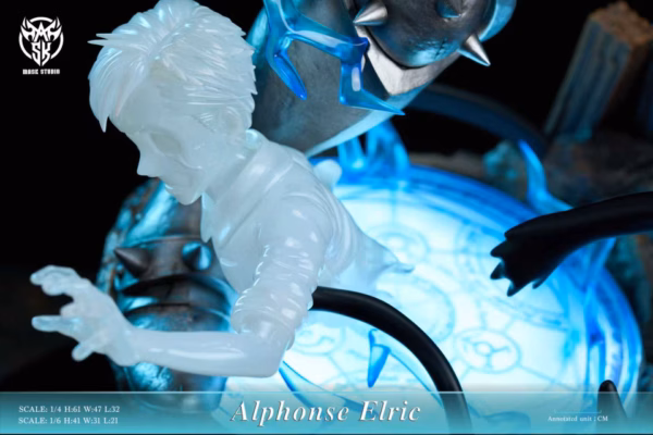 Fullmetal Alchemist Mask Studio Alphonse Elric Resin Statue 6