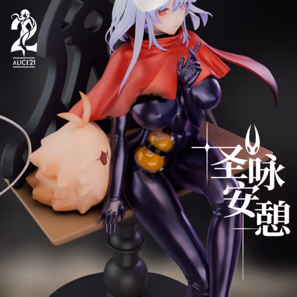 Genshin Impact Alice 21 Studio Skirk Cos Silksong Hornet Resin Statue 3