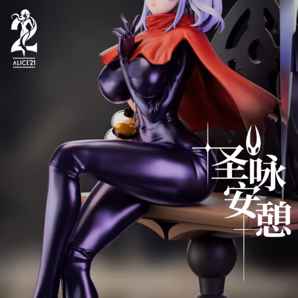 Genshin Impact Alice 21 Studio Skirk Cos Silksong Hornet Resin Statue 5