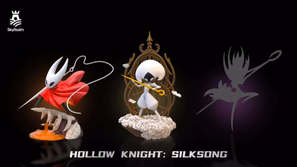 Hollow Knight SkyRealm Studio Silksong Lace Resin Statue 3