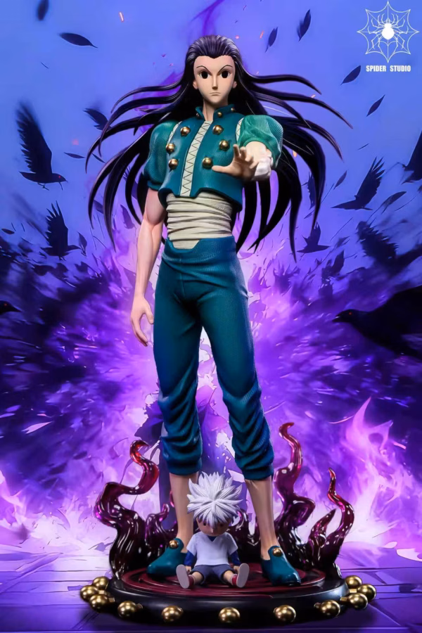 Hunter x Hunter Spider Studio Illumi Zoldyck Resin Statue 1