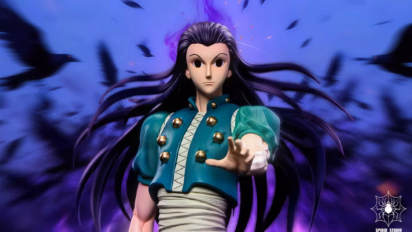 Hunter x Hunter Spider Studio Illumi Zoldyck Resin Statue 3