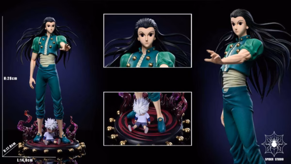 Hunter x Hunter Spider Studio Illumi Zoldyck Resin Statue 5