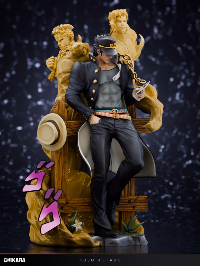 JoJos Bizarre Adventure Chikara Studio Kujo Jotaro Memories Resin Statue