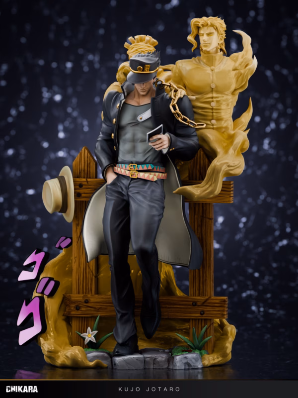 JoJos Bizarre Adventure Chikara Studio Kujo Jotaro Memories Resin Statue 2