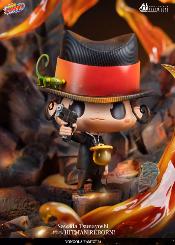 Katekyo Hitman Reborn Dream Boat Studio Sawada Tsunayoshi Resin Statue 3