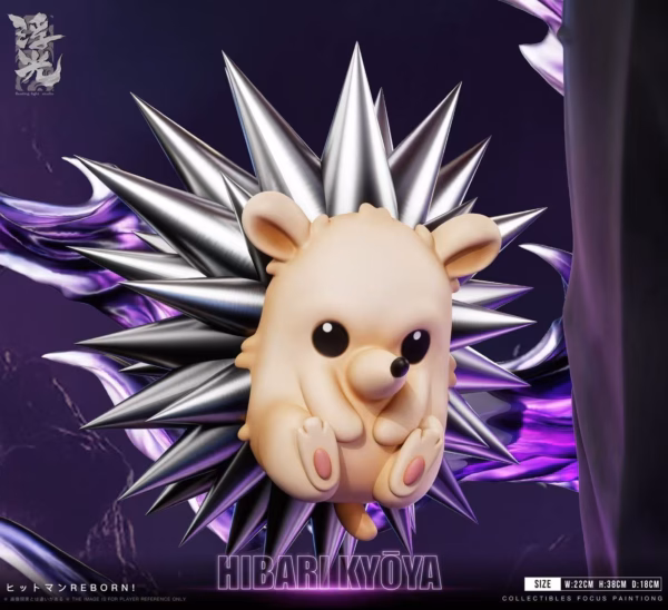Katekyo Hitman Reborn Floating Light Studio Kyoya Hibari Resin Statue 9