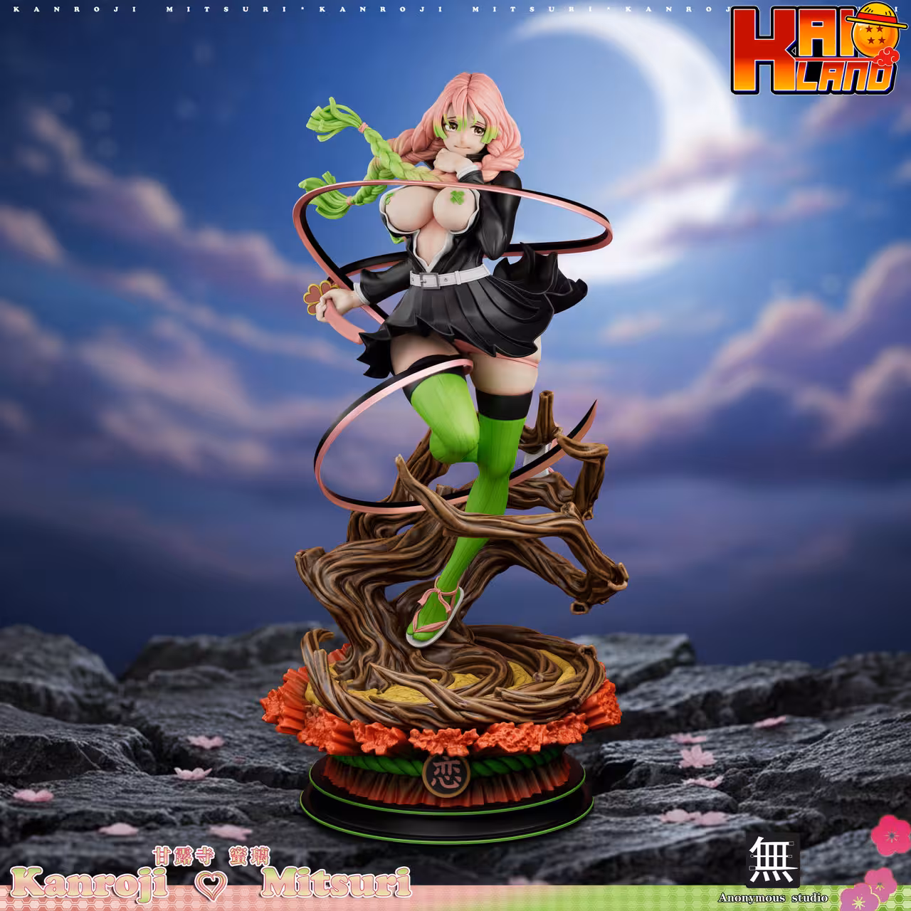 Kimetsu no Yaiba Anonymous Studio Kanroji Mitsuri Resin Statue