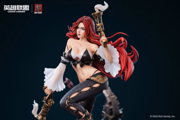 League of Legends Jimei Palace Studio The Bounty Hunter Miss Fortune Licensed Resin Statue 5