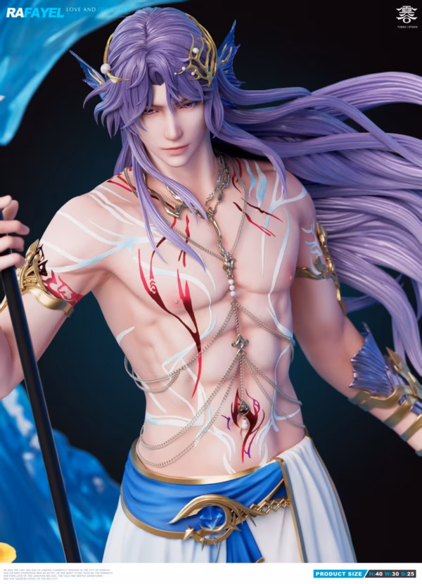 Love and Deepspace YunGu Studio Rafayel Resin Statue 6