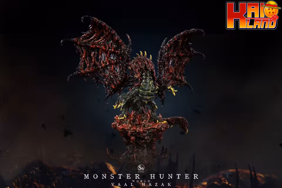 Monster Hunter S6 Studio Vaal Hazak Resin Statue