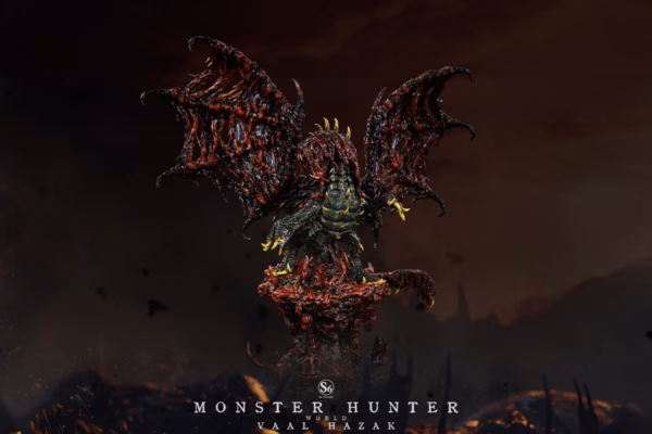 Monster Hunter S6 Studio Vaal Hazak Resin Statue 2