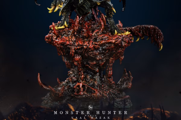 Monster Hunter S6 Studio Vaal Hazak Resin Statue 4