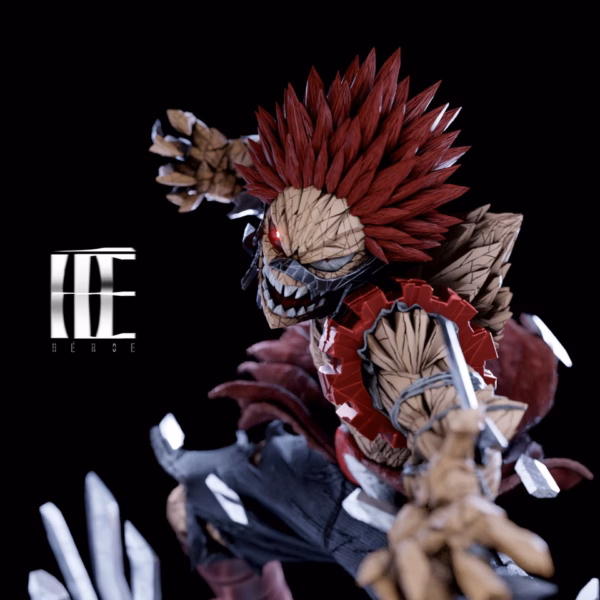 My Hero Academia Heroe Collectibles Red Riot Kirishima Resin Statue 3