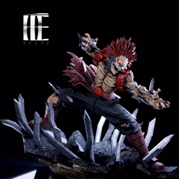 My Hero Academia Heroe Collectibles Red Riot Kirishima Resin Statue 6
