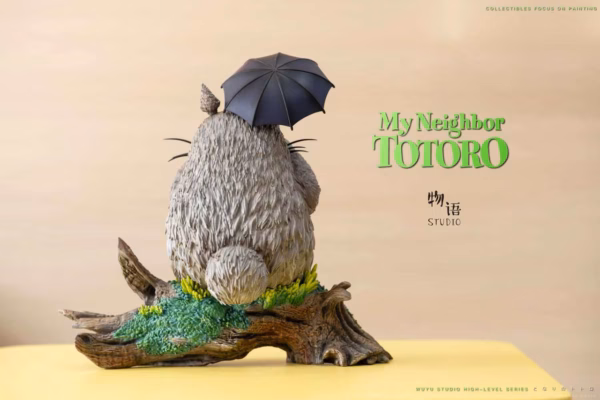 My Neighbor Totoro ShenYin Studio Totoro Play The Flute Resin Statue 3
