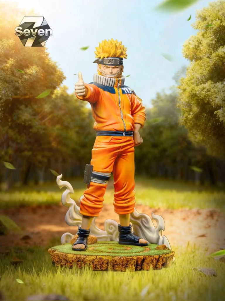 Naruto Seven Studio Childhood Naruto Resin Statue