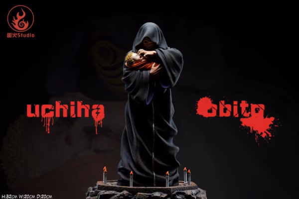 Naruto Yuan Huo Studio Uchiha Obito Resin Statue 2