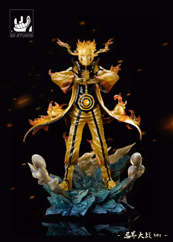 Naruto ZH Naruto Tailed Beast Sage Mode Resin Statue 0