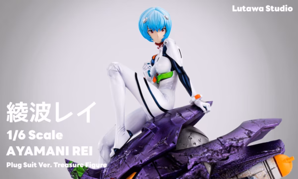 Neo Genesis Evangelion Lutawa Studio Ayanami Rei Resin Statue 2