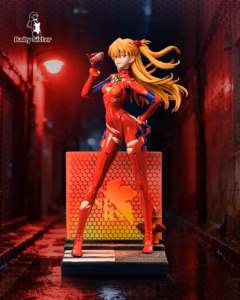Neon Genesis Evangelion Baby Sister Studio Soda Asuka Resin Statue