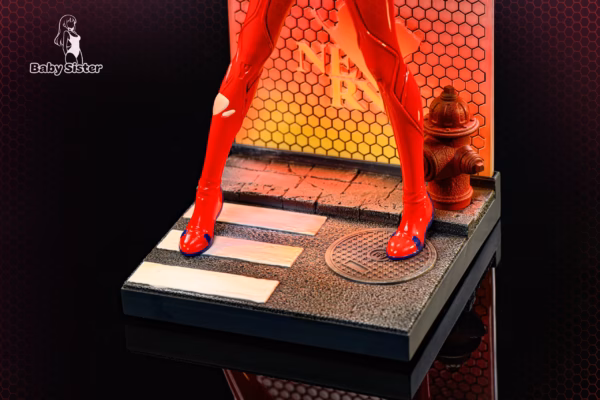 Neon Genesis Evangelion Baby Sister Studio Soda Asuka Resin Statue 3