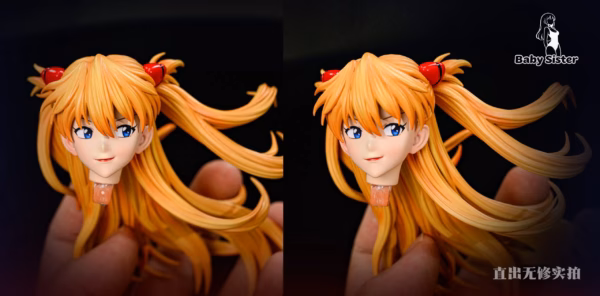 Neon Genesis Evangelion Baby Sister Studio Soda Asuka Resin Statue 4