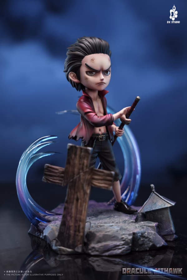 One Piece DX Studio Kid Doflamingo x Crocodile x Mihawk Resin Statue 3