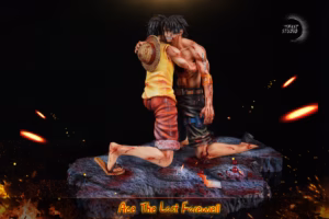 One Piece Fast Studio Ace X Luffy Resin Statue