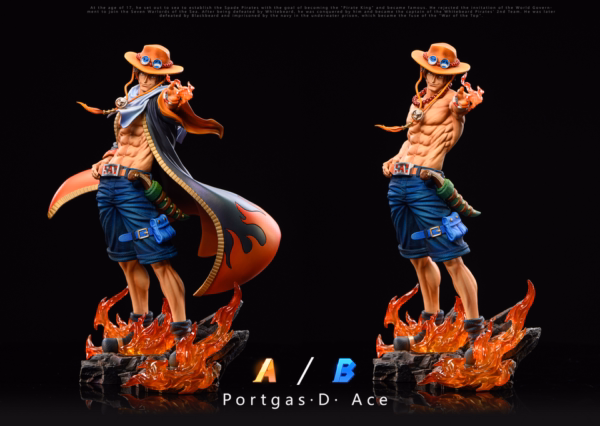 One Piece HX Studio Portgas D Ace Resin Statue 1
