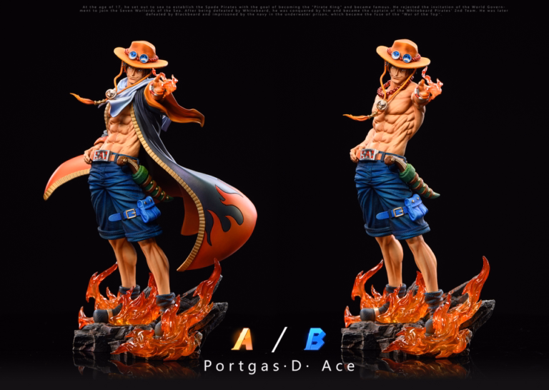 One Piece HX Studio Portgas D Ace Resin Statue