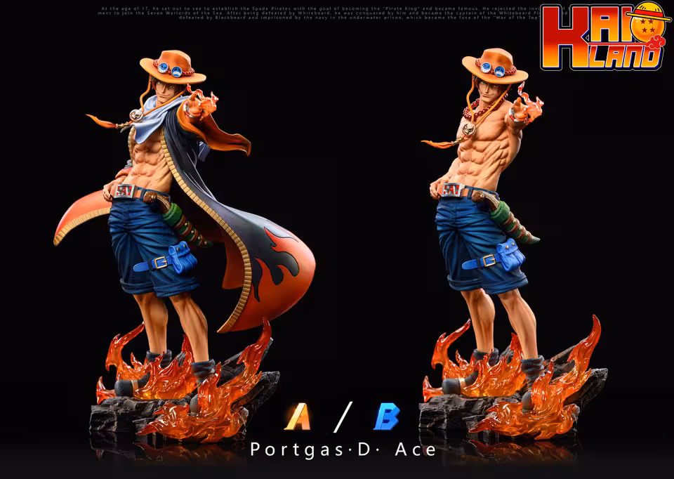 One Piece HX Studio Portgas D Ace Resin Statue
