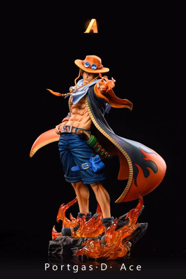 One Piece HX Studio Portgas D Ace Resin Statue 2