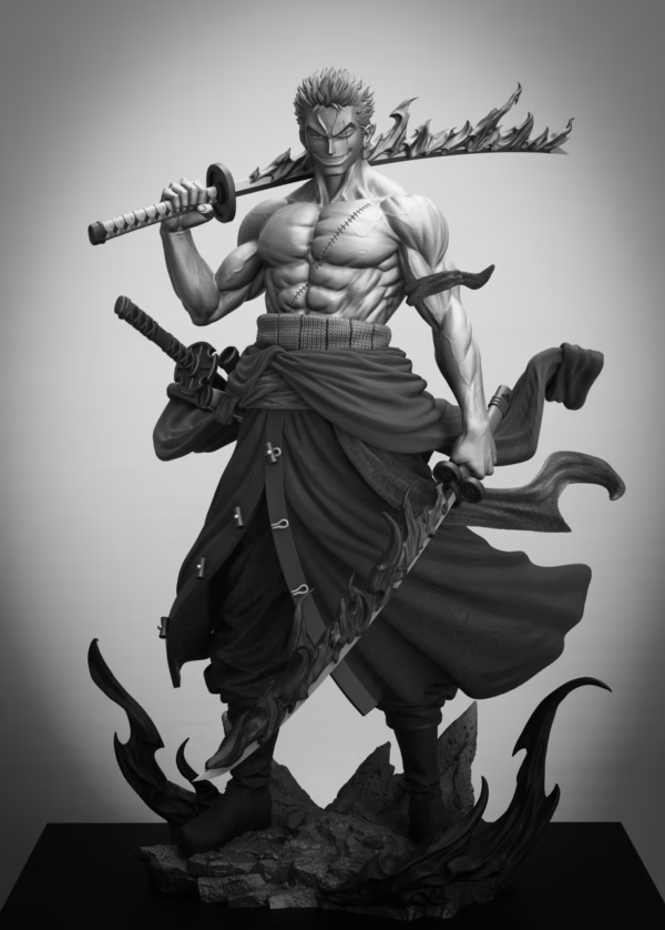 One Piece HX x SY Studio Roronoa Zoro Resin Statue