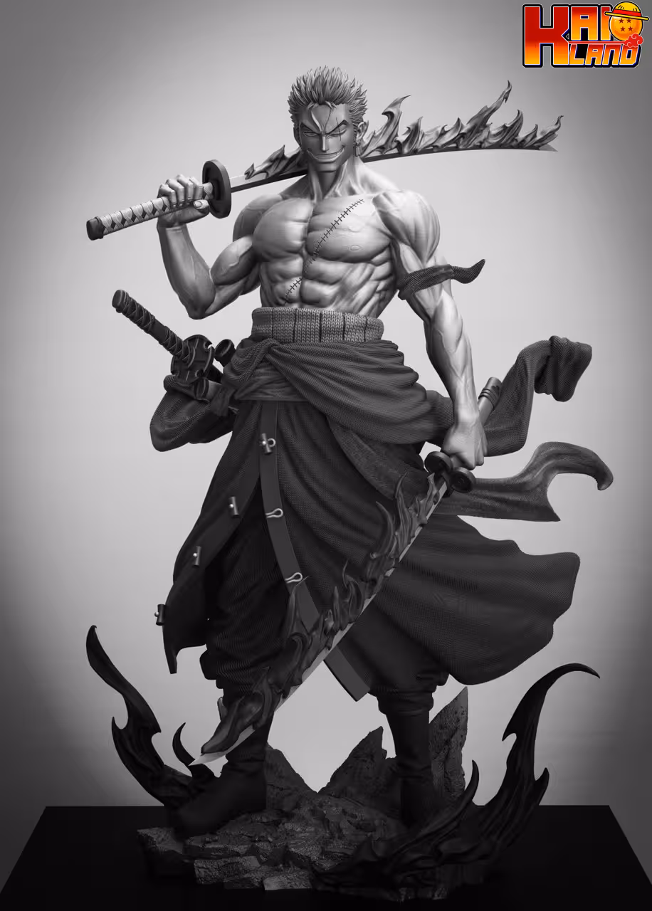 One Piece HX x SY Studio Roronoa Zoro Resin Statue