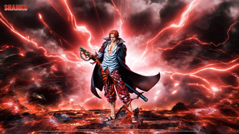 One Piece HX x SY Studio Shanks Resin Statue