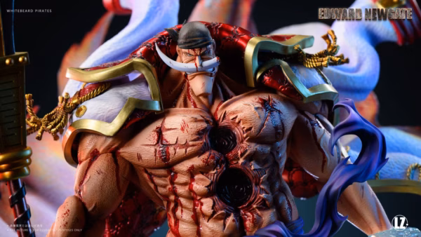 One Piece LZ Studio WhiteBeard Edward Newgate Resin Statue 2