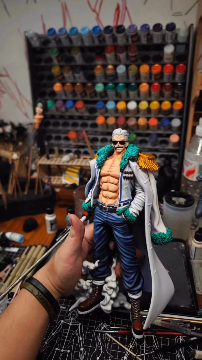 One Piece Long Hu Studio Smoker Resin Statue