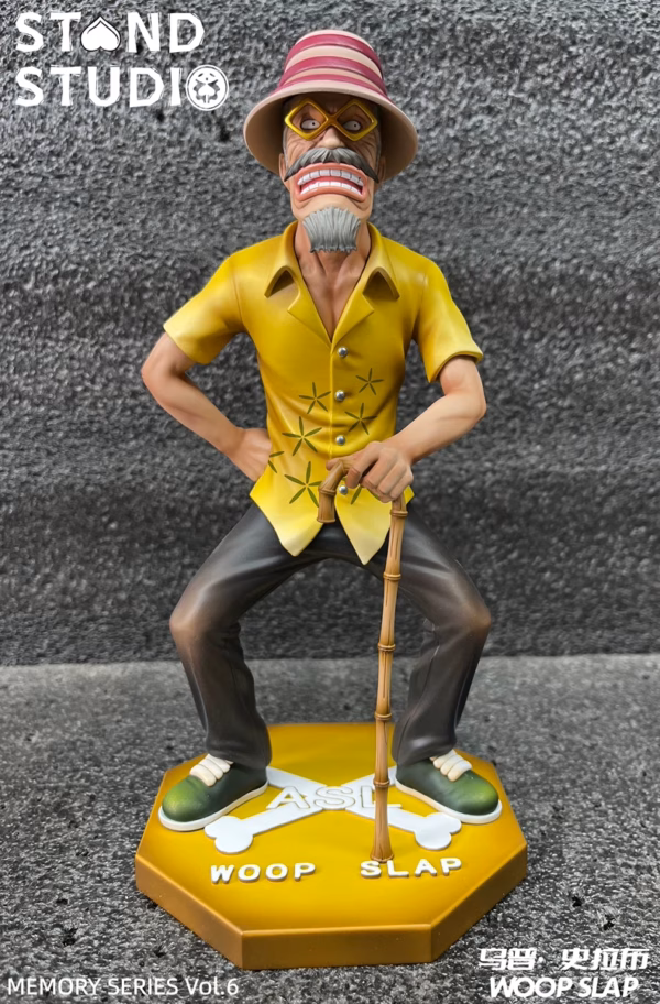 One Piece Stand Studio Woop Slap x Upu Surappu Resin Statue 3