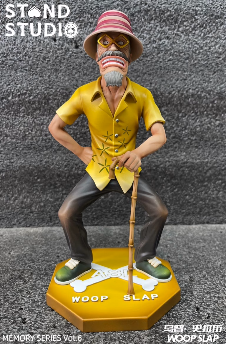 One Piece Stand Studio Woop Slap x Upu Surappu Resin Statue