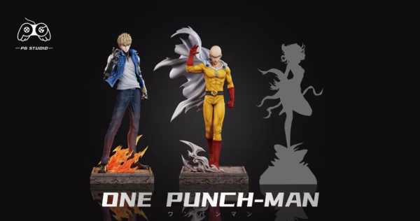One Punch Man PG Studio Saitama x Genos Resin Statue 1