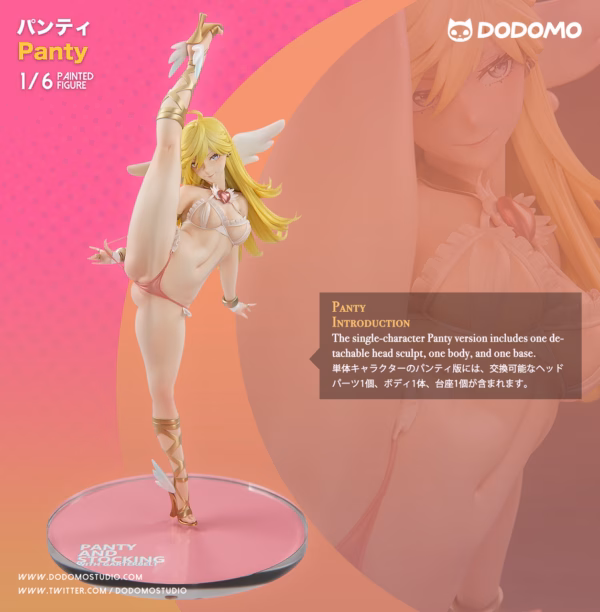 Panty x Stocking With Garterbelt Dodomo Studio Panty x Stocking Resin Statue 3
