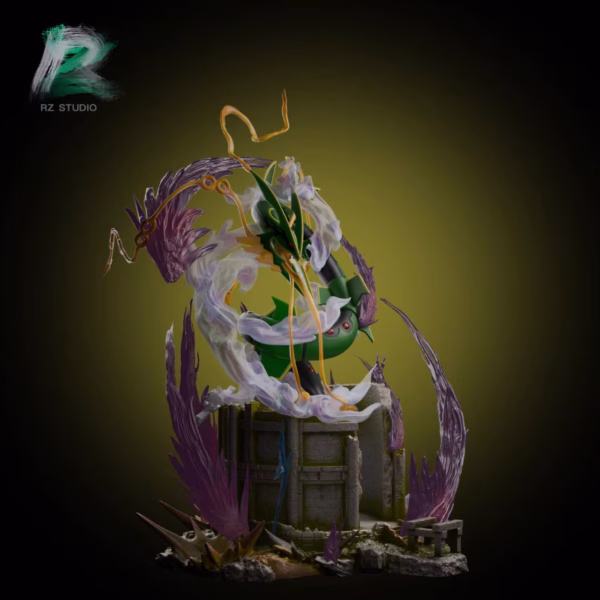 Pokemon RZ Studio Rayquaza Resin Statue 2