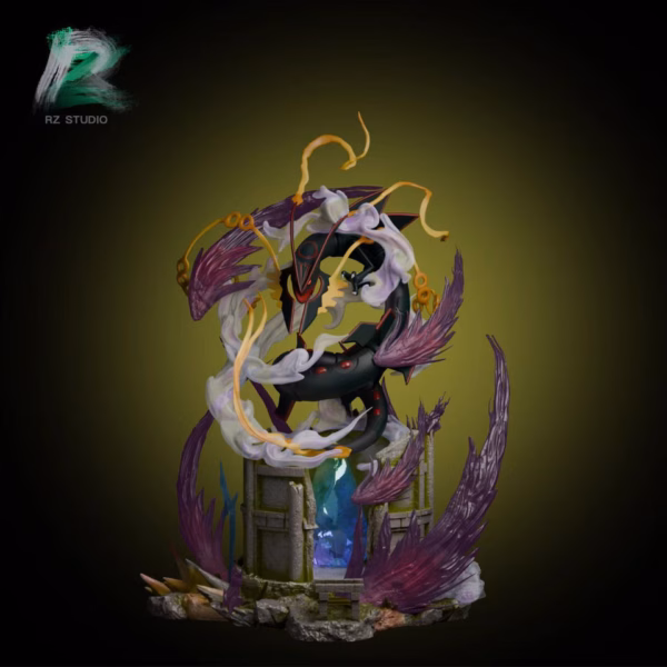 Pokemon RZ Studio Rayquaza Resin Statue 4