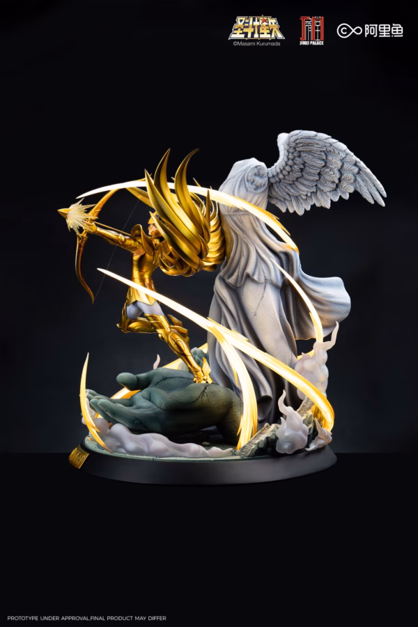 Saint Seiya Jimei Palace Studio Sagittarius Aiolos Licensed Resin Statue 2
