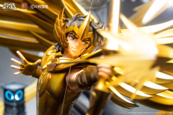 Saint Seiya Jimei Palace Studio Sagittarius Aiolos Licensed Resin Statue 4