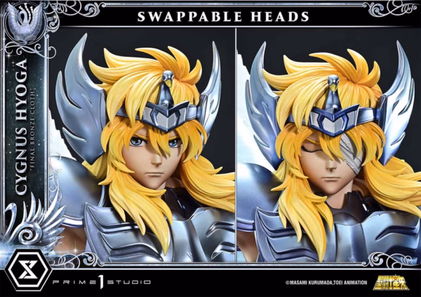 Saint Seiya Prime 1 Studio Cygnus Hyoga Licensed Resin Statue 6
