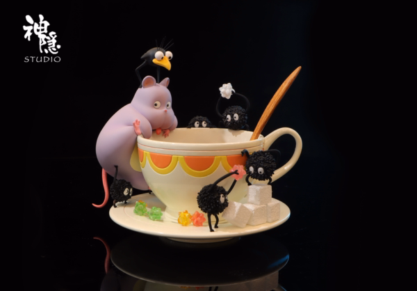 Spirited Away ShenYin Studio Boh Tea Time Resin Statue 1
