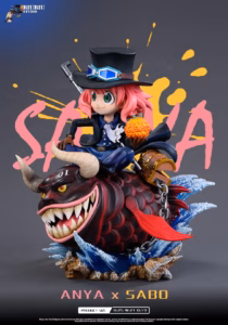 Spy x Family Biubiu Studio  Anya x Sabo Resin Statue