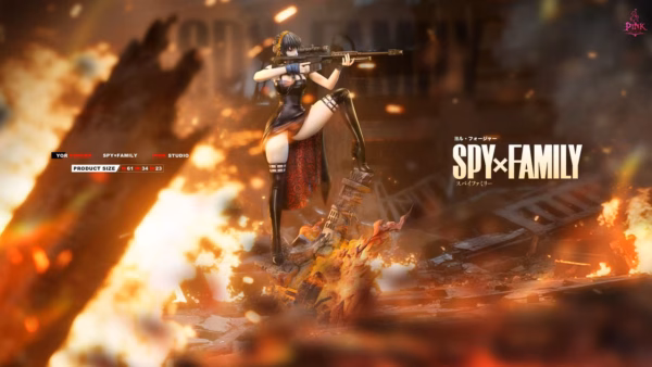 Spy x Family Pink Studio Sniper Yor Forger Resin Statue 2